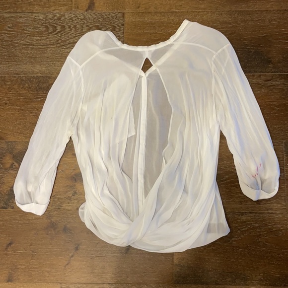 Helmut Lang size small white top - Picture 3 of 9